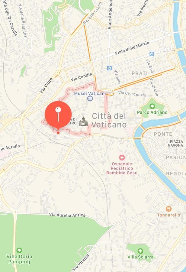 Appartamento Vaticano Рим Екстериор снимка